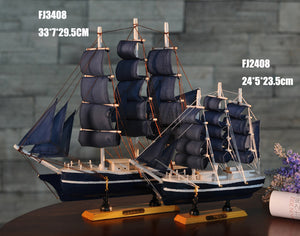 European Wooden Model Ships