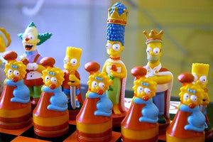 Simpsons Chess Set