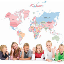 Wall Sticker World Map