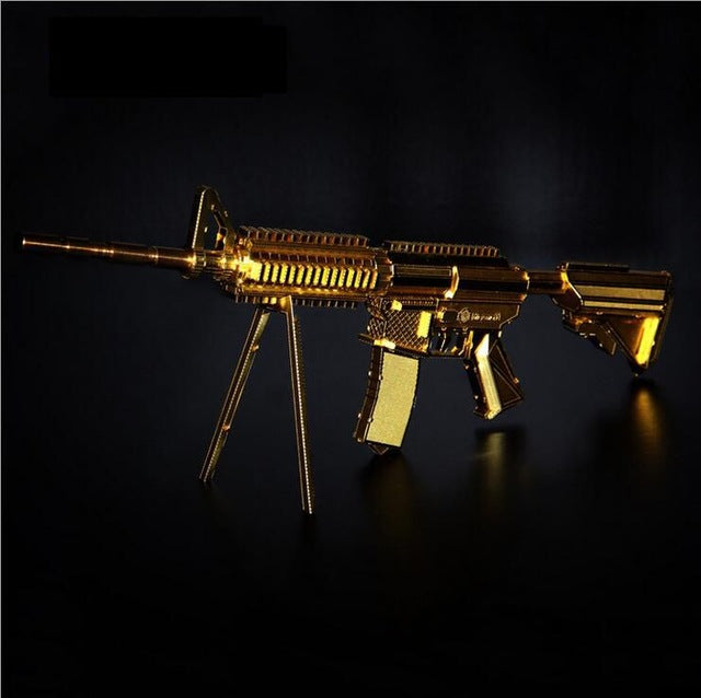 DIY M4 Assault Rifle Scale Model – Brainy Savage