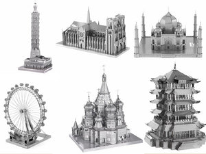 Metallic Silver 3D Cultural Model