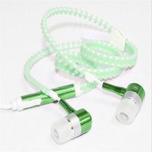 Glow In The Dark  Metal Earbuds With Mic