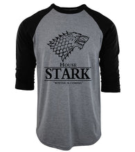 House of Stark Three Quarter Sleeve Casual  Tee