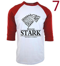 House of Stark Three Quarter Sleeve Casual  Tee