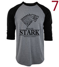 House of Stark Three Quarter Sleeve Casual  Tee