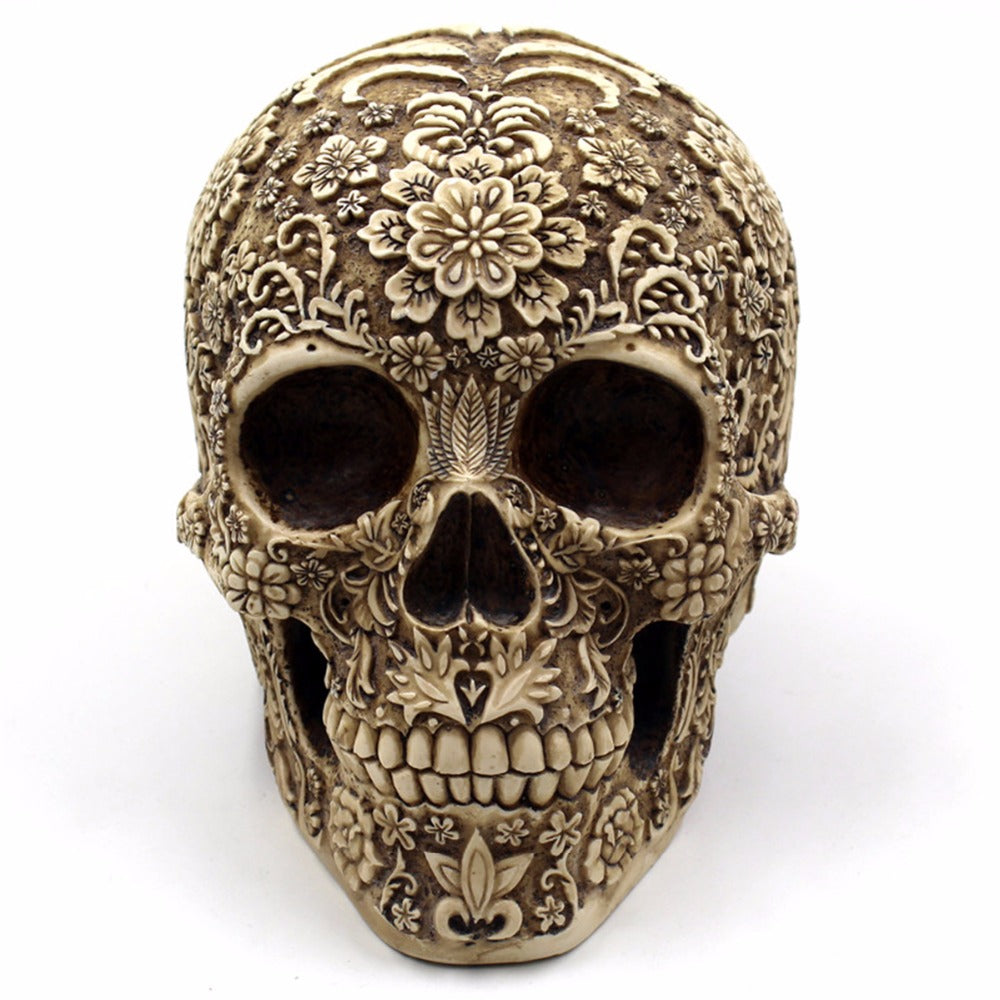 Decorative Skull Sculpture