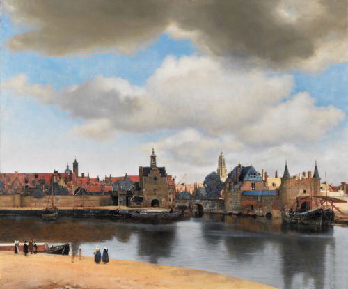 View of Delft by Johannes Vermeer Replica Oil Painting (Hand Painted By Skilled Artist)