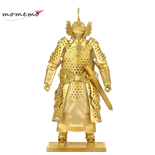 3D Metal Samurai Puzzle/Model