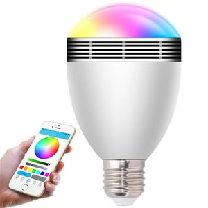 Bluetooth Wireless Speaker Color Changing Light Bulb