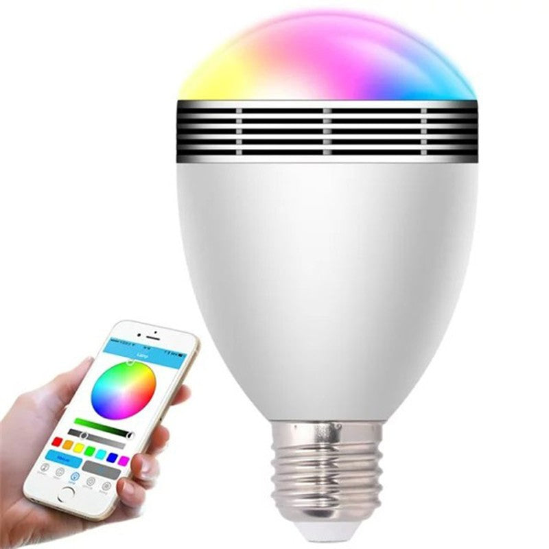 Bluetooth Wireless Speaker Color Changing Light Bulb