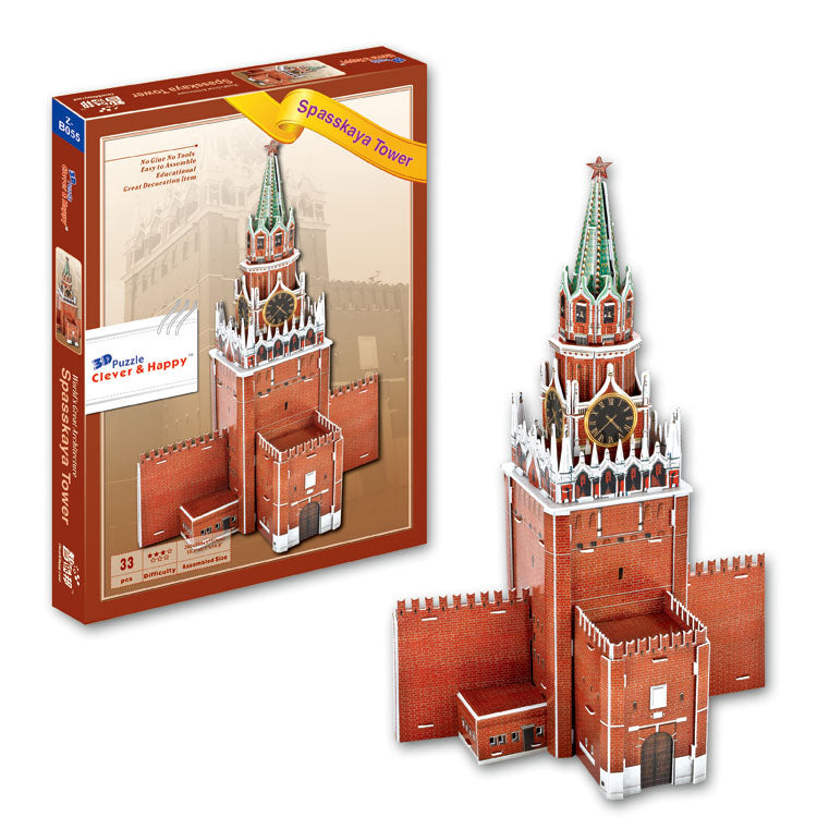 3d Spartak towers puzzle/model